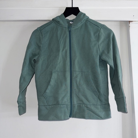 Old Navy Kids Teal Zip-Up Hoodie - Picture 1 of 3